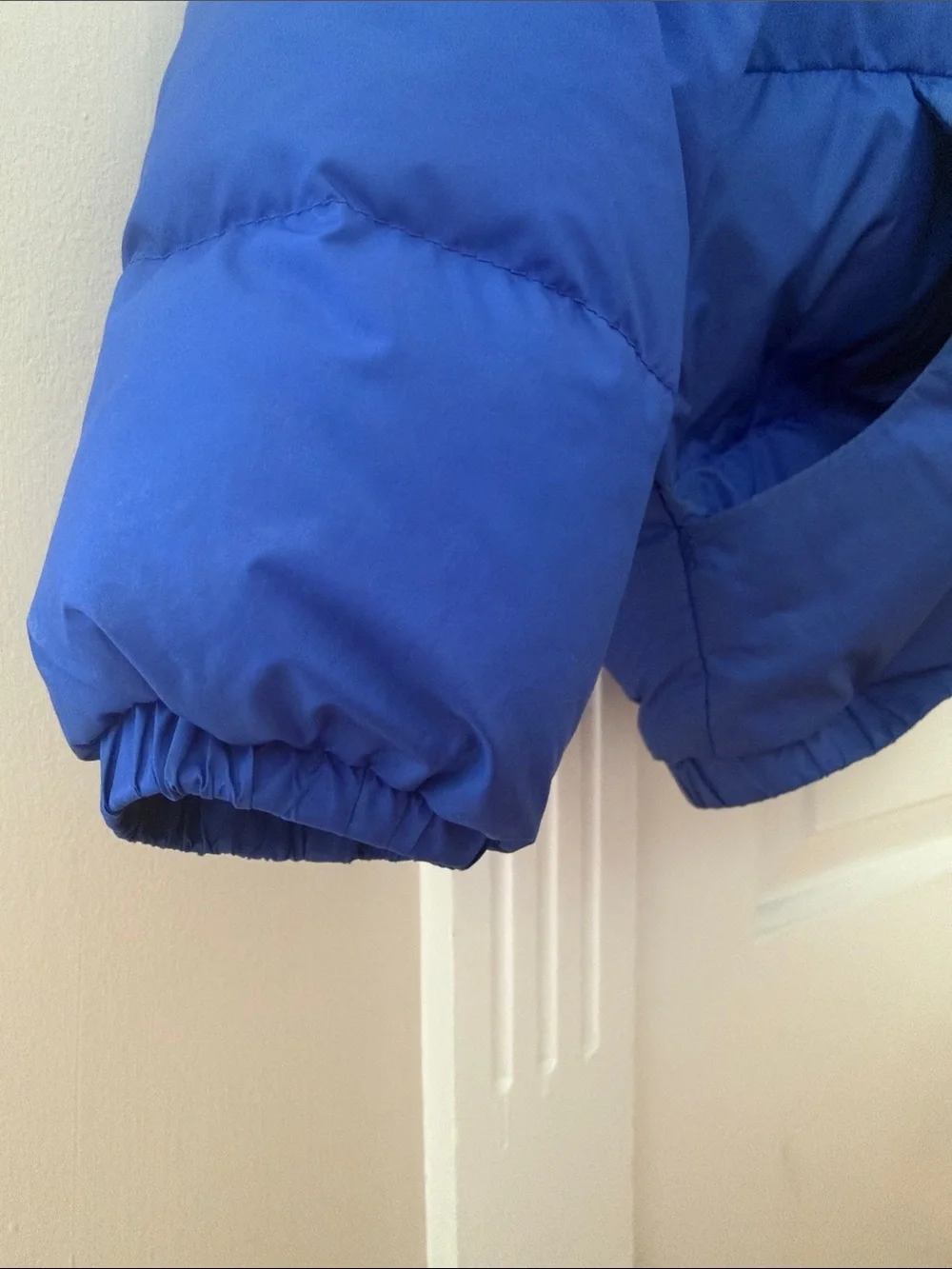 The North Face Kids Royal Blue Hooded Puffer Jacket
